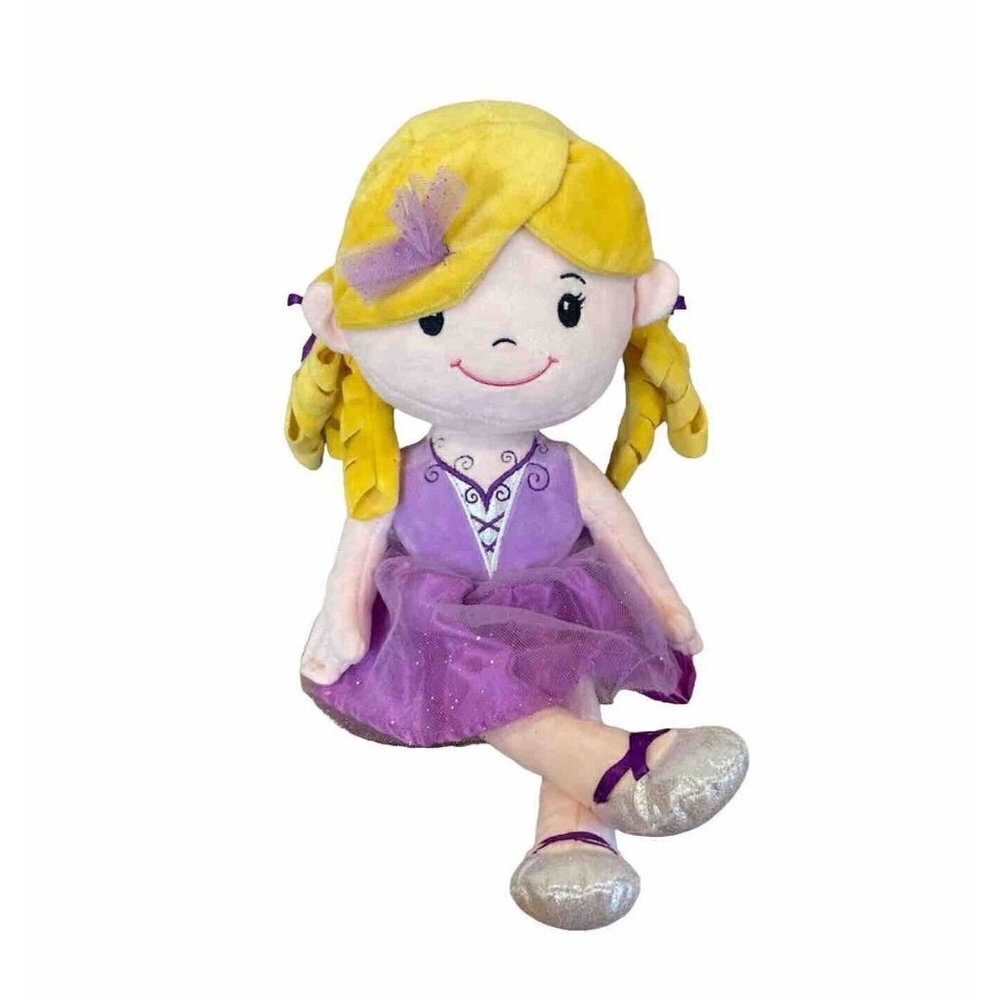 Walgreens Ballerina Girl Doll Plush Purple Tutu 16 Inch 2021 Stuffed Toy